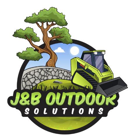 J&B Outdoor Solutions LOGO, Landscaping, Paver Install, Concrete Flatwork, Irrigation, Free Estimates